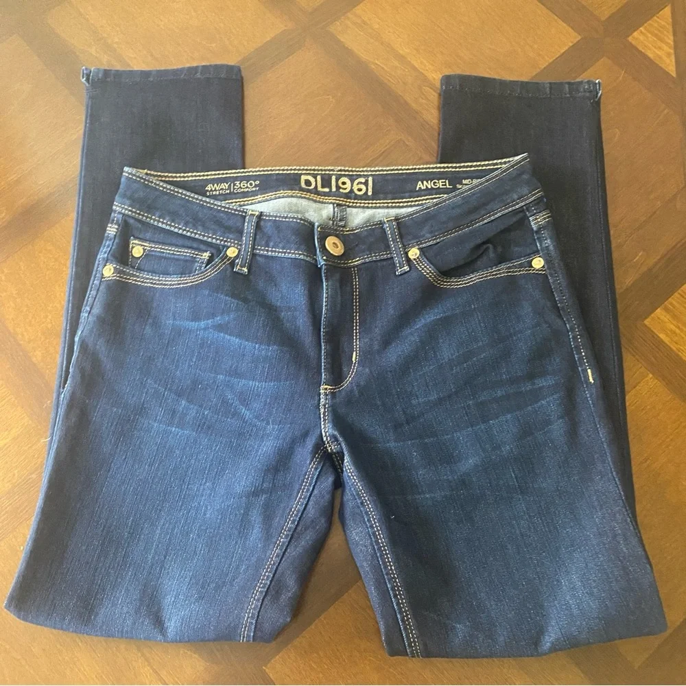 DL1961 Midrise skinny ankle jeans EUC